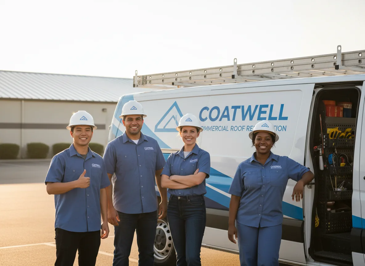 Commercial roof coating company in Sumner, IL